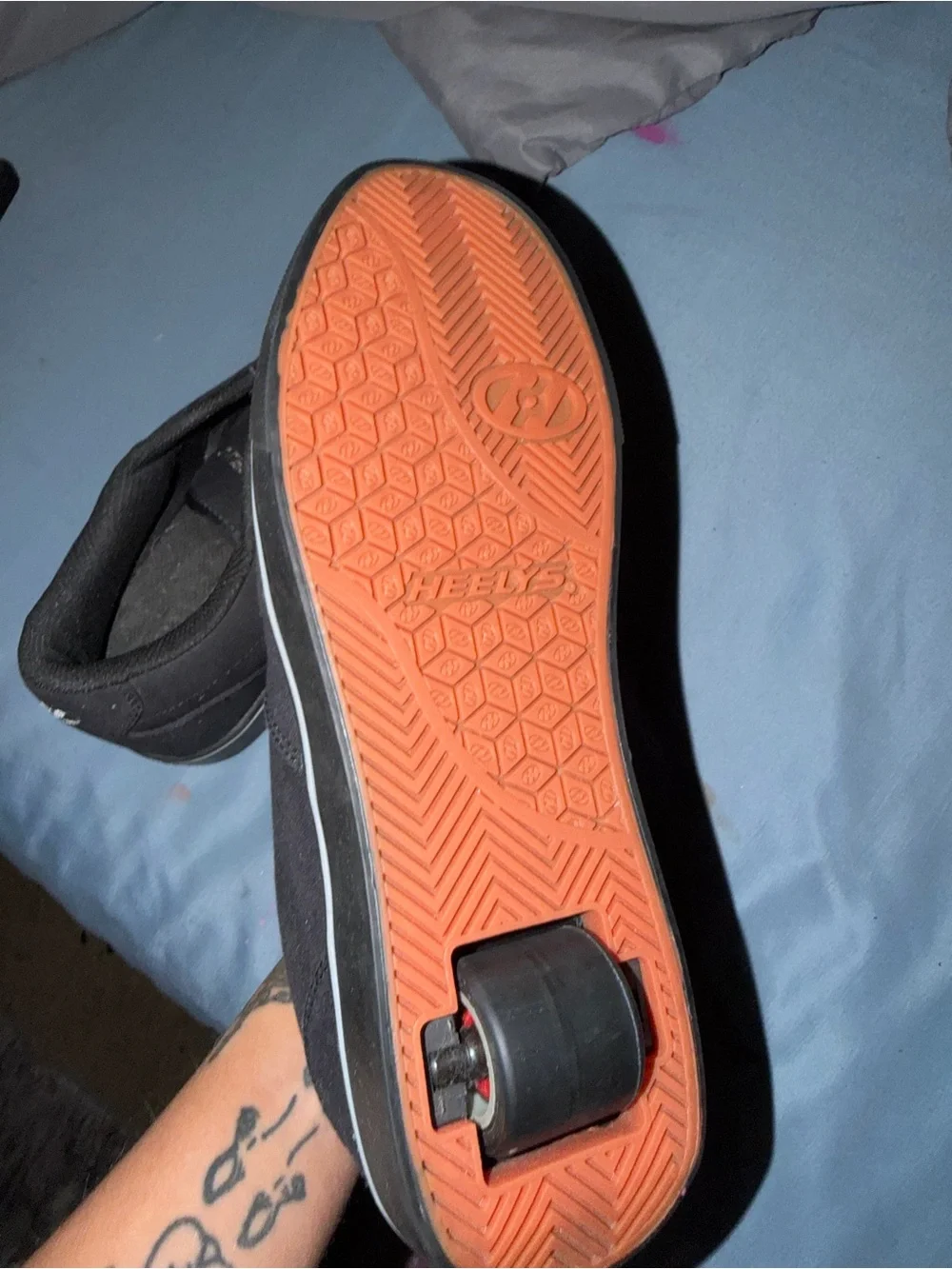 Heelys Black Canvas Slip-On Skate Sneakers
